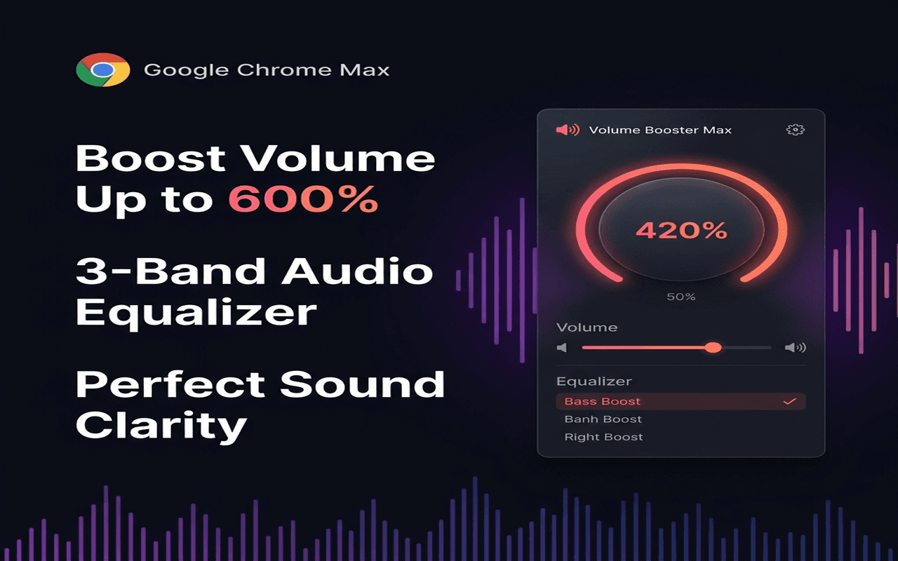 How I Built and Published a Chrome Volume Booster Extension