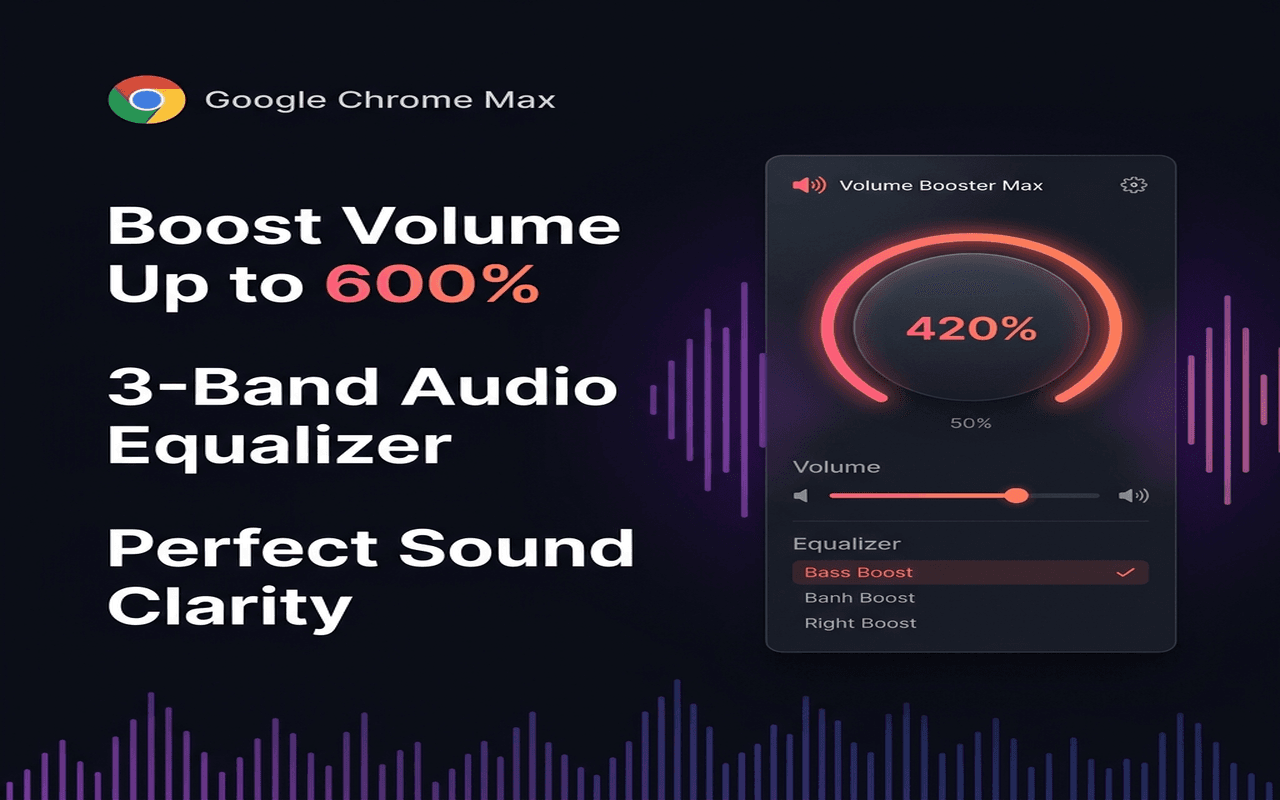 How I Built and Published a Chrome Volume Booster Extension