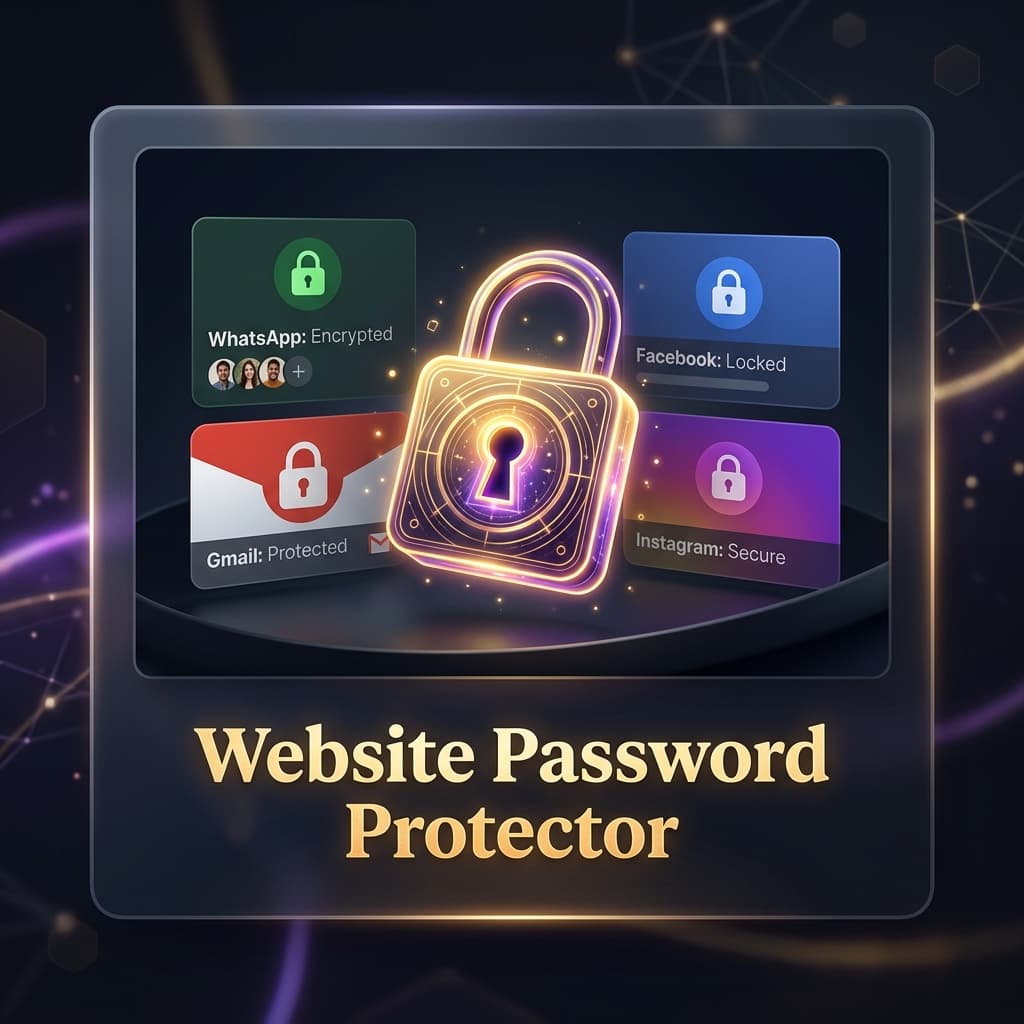 Website Password Protector – Lock Any Website Behind a Secure PIN Website Password Protector – Lock Any Website Behind a Secure PIN